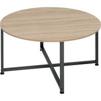 COUCHTISCH Aberdeen, 88,5 x 47 cm, Industrial Holz hell, Eiche Sonoma - Naturfarben, Holz (88.5/88.5/47cm) - tectake