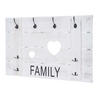 WANDGARDEROBE FAMILY SHABBY-LOOK Cremeweiß - Weiß, Holz (90/60/3cm) - MCW