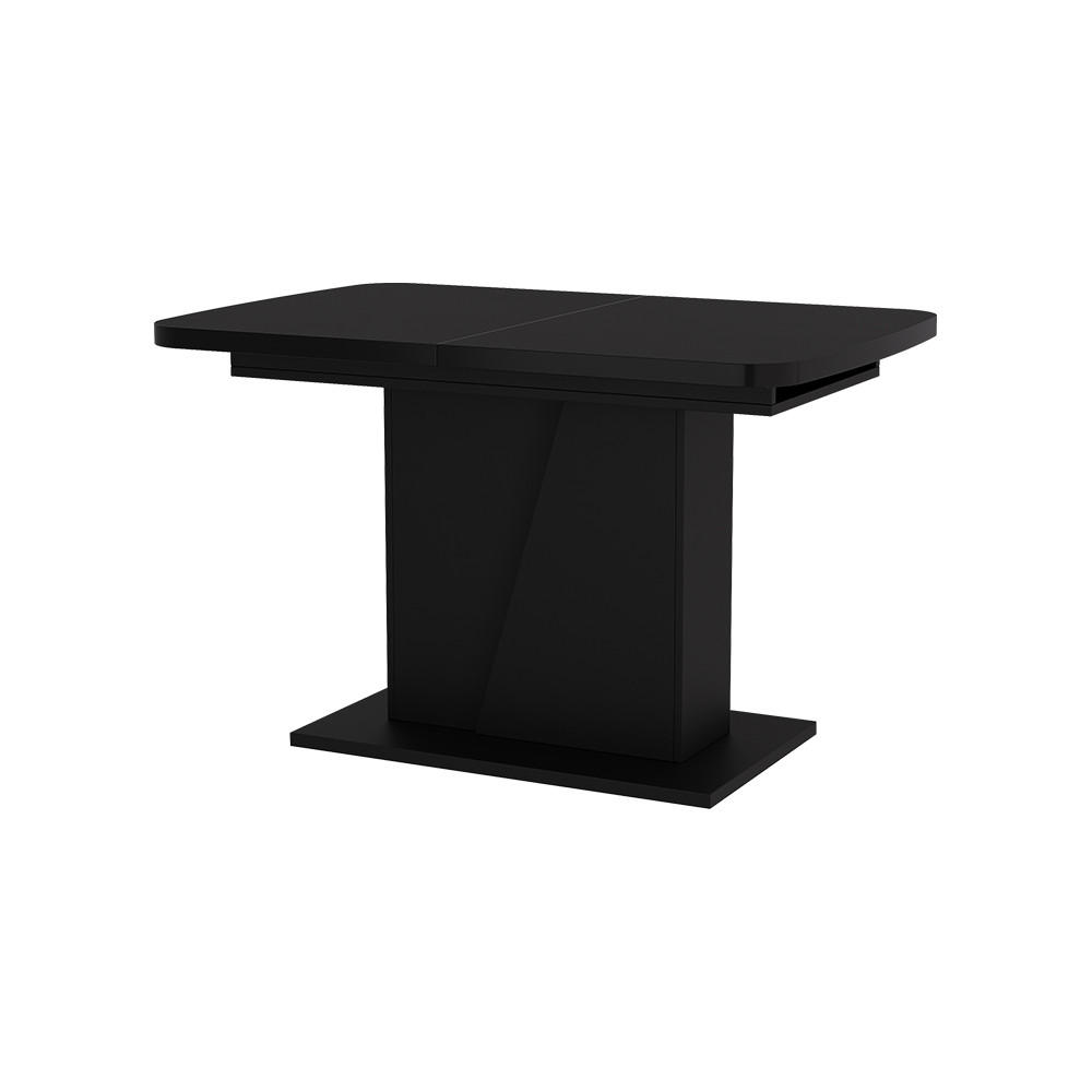 JÍDELNÍ STŮL Fenaro Černá 120 x 80 cm rozšiřitelný - černá, kompozitní dřevo (80/120/77.3cm) - Vicco
