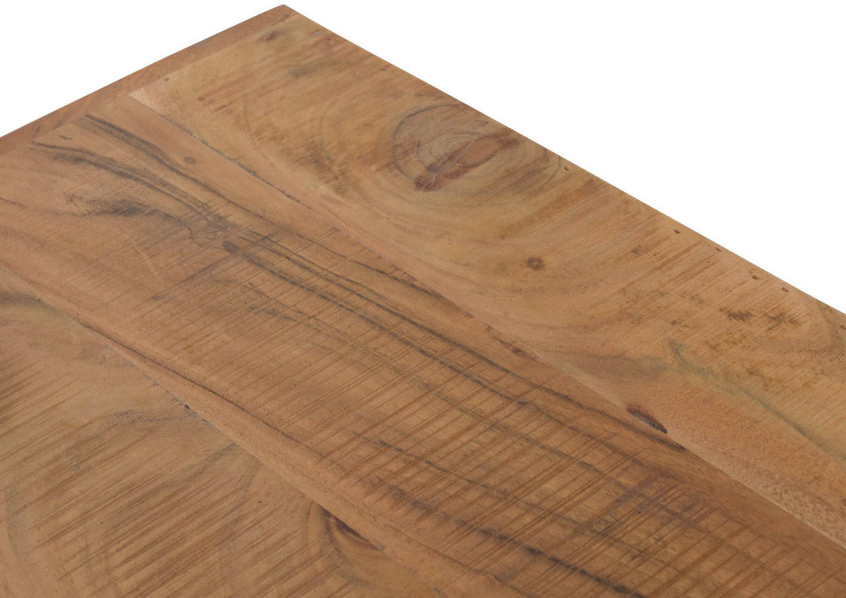 TV-BOARD Akazie 240x40x50 natur versiegelt NATURE OF SPIRIT #243 - Naturfarben, Holz (40/50/240cm) - Massivmoebel24