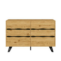 SIDEBOARD Natur 120/40/75,5 cm - Naturfarben, Holzwerkstoff (120/75.5/40cm) - PANGIVO
