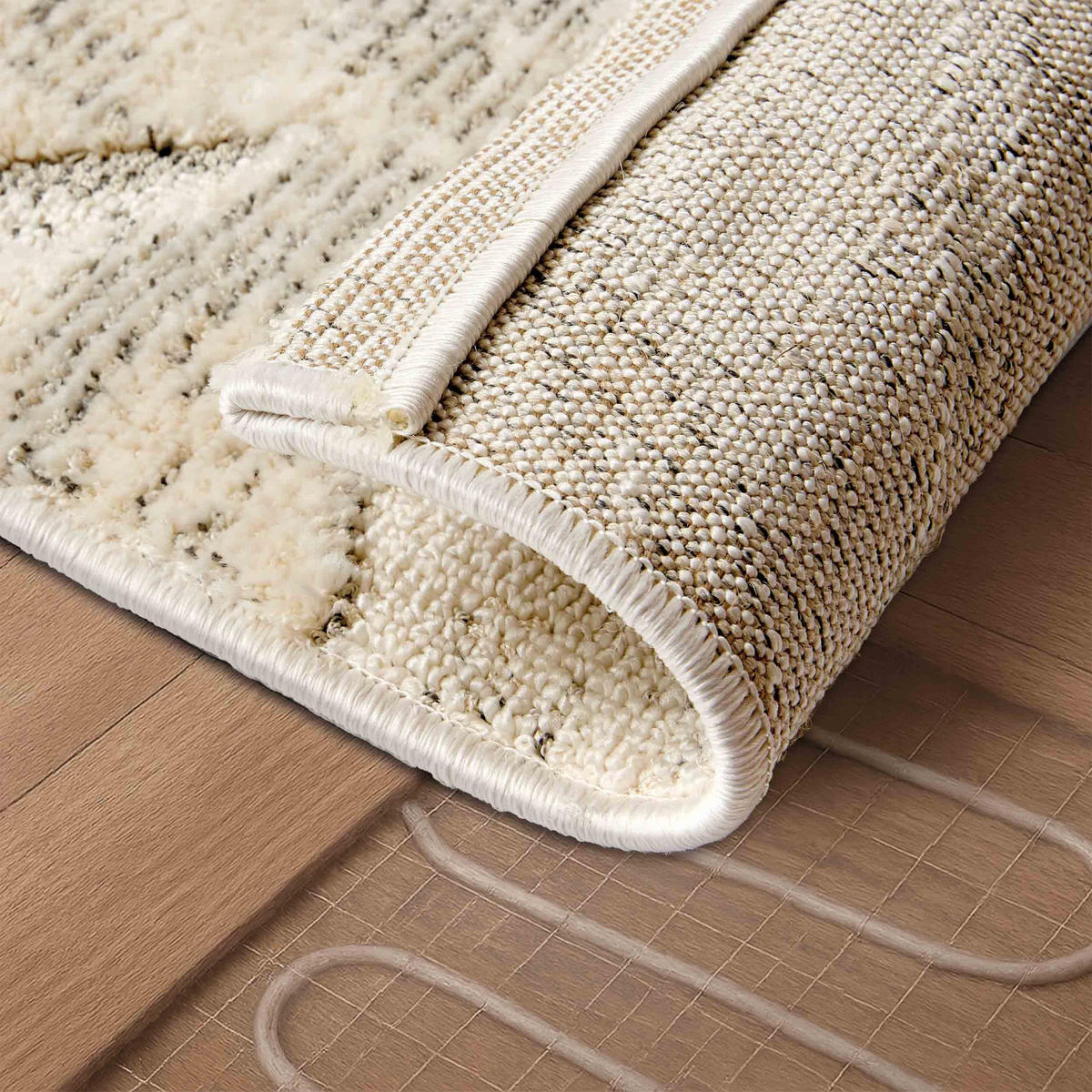 KURZFLORTEPPICH LOU - Grau, Textil (200/280cm) - Astra