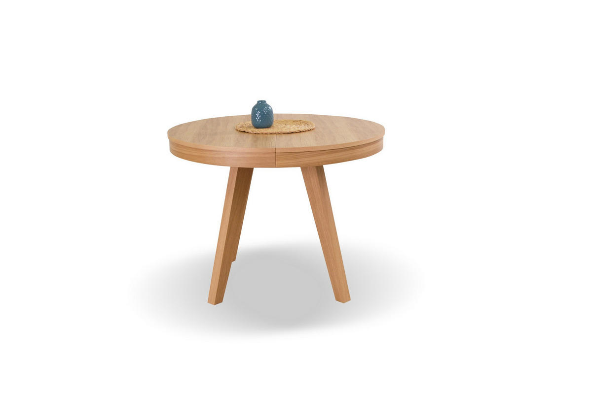 ESSTISCH PICCOLO Ausziehbar 100 - 200 / 100 x 76 cm - Eichefarben, Holz (100/100/76cm) - MASSENO