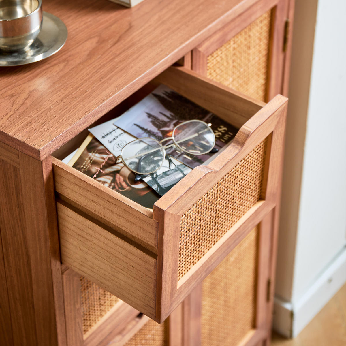 BUFFETSCHRANK Braun - Braun, Holz (56/84/30cm) - Nordlys