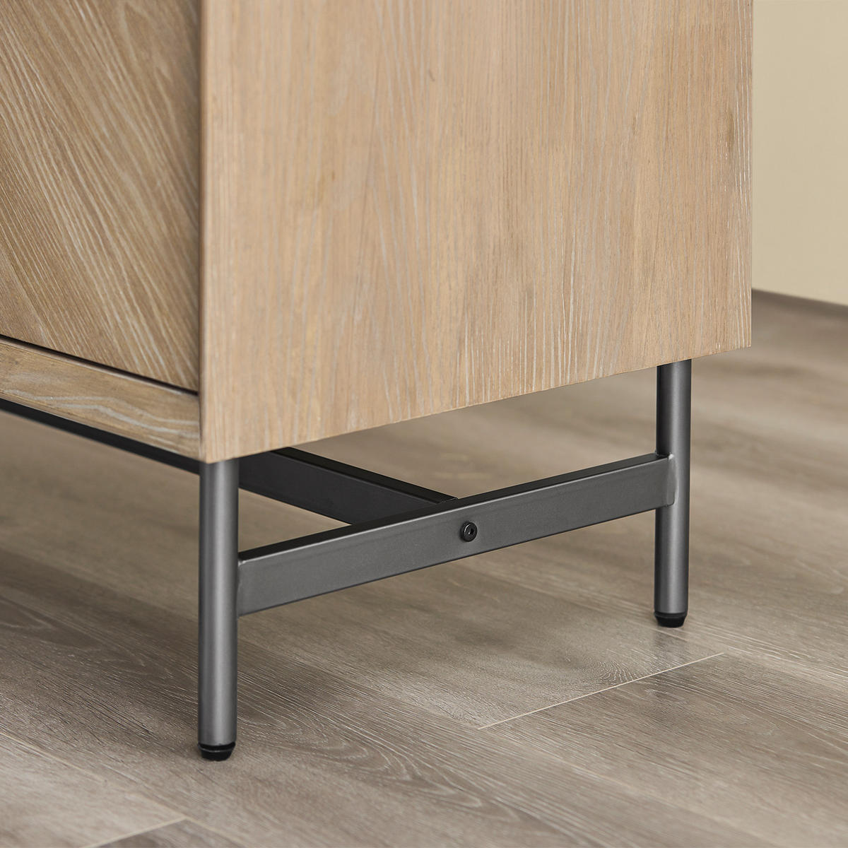 SIDEBOARD Natur - Naturfarben, Holzwerkstoff (90/86.7/40cm) - SoBuy