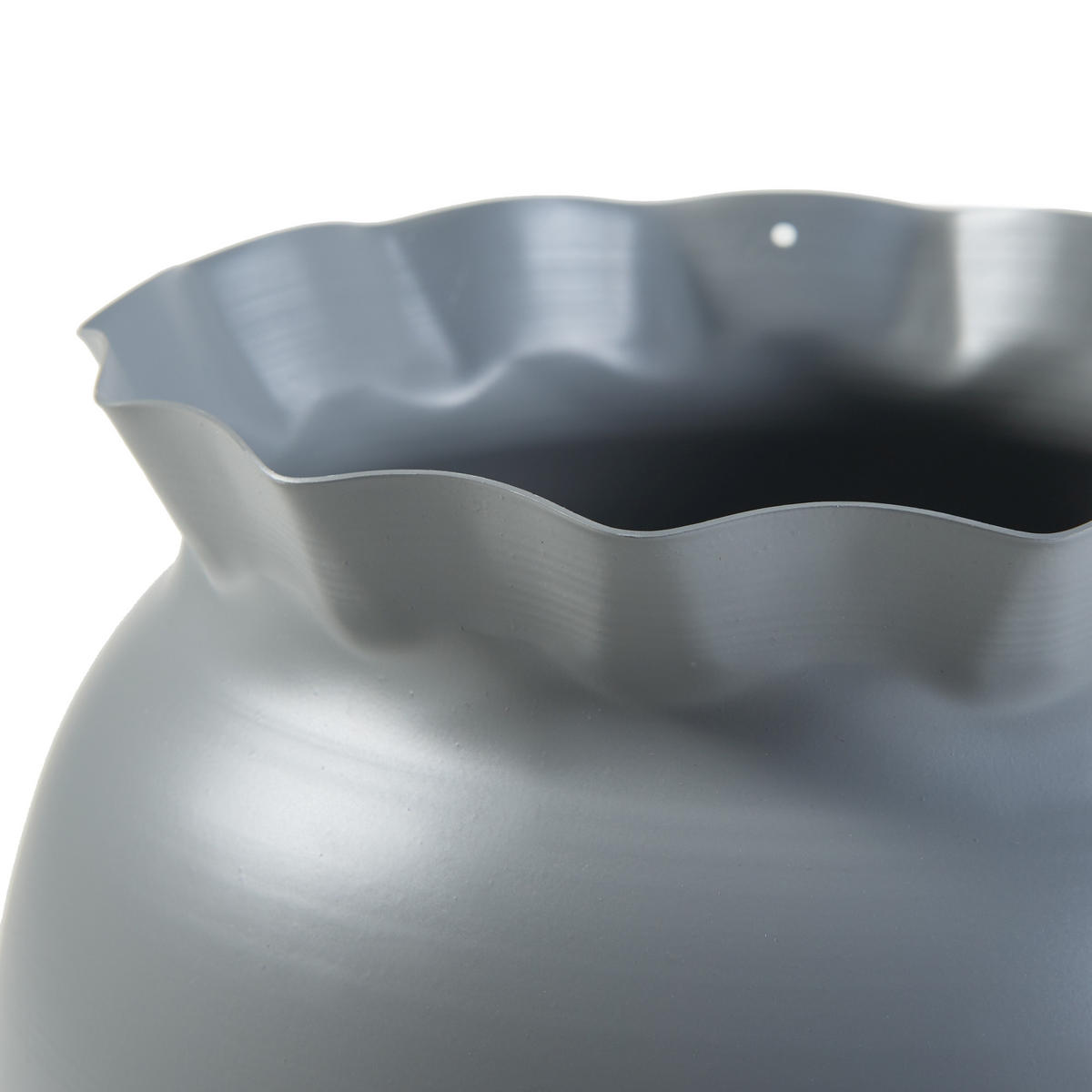 BLUMENSTÄNDER Altena - Grau, Metall (40/40/80.5cm) - [en.casa]