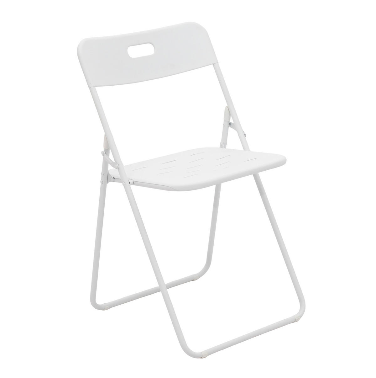 GARTENSET 60/73/60 cm Weiß aus Stahl 3er Set - Weiß, Metall - OKMYHOME