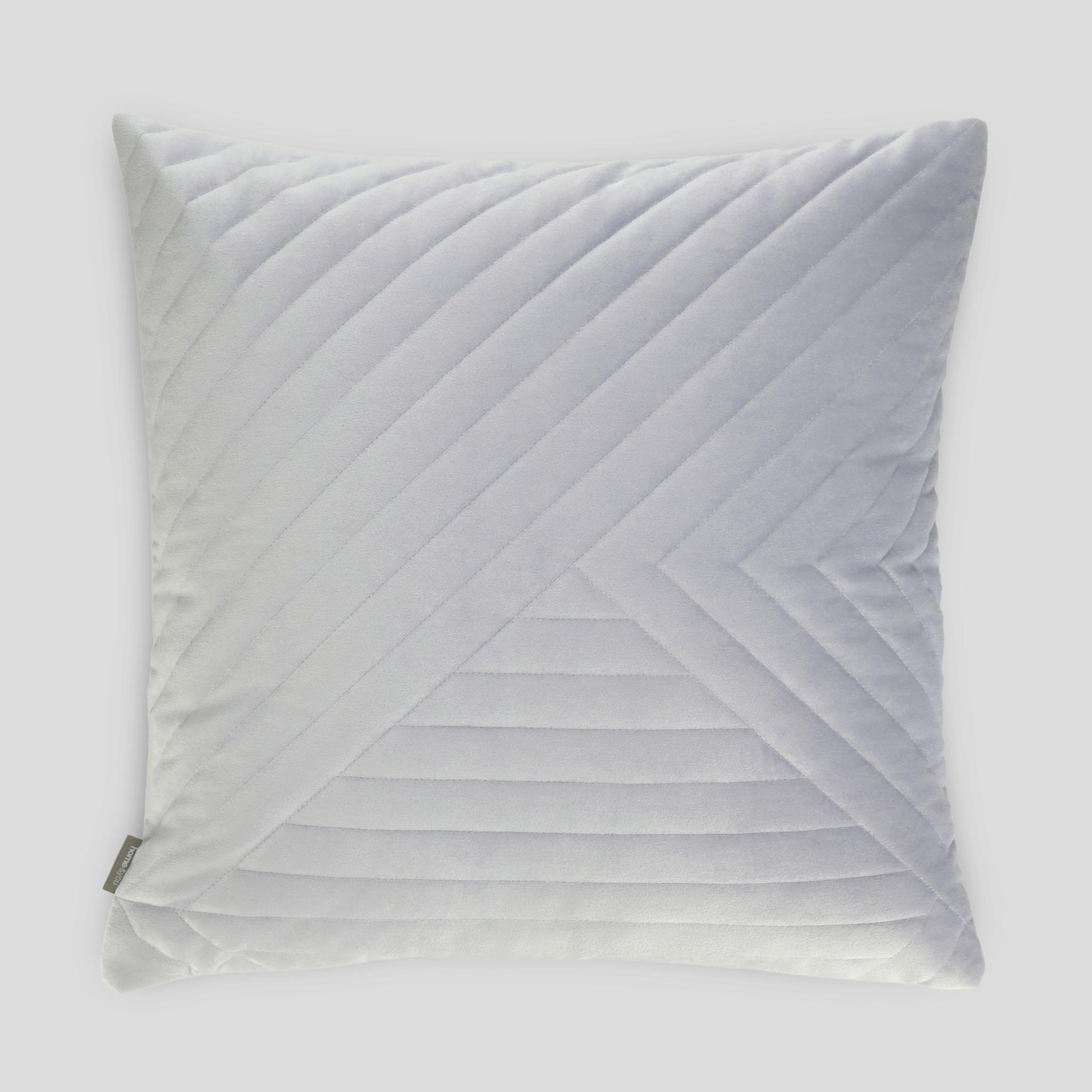 KISSENBEZUG AUS SAMT Minister - Hellblau, Textil (45/45cm) - home&you