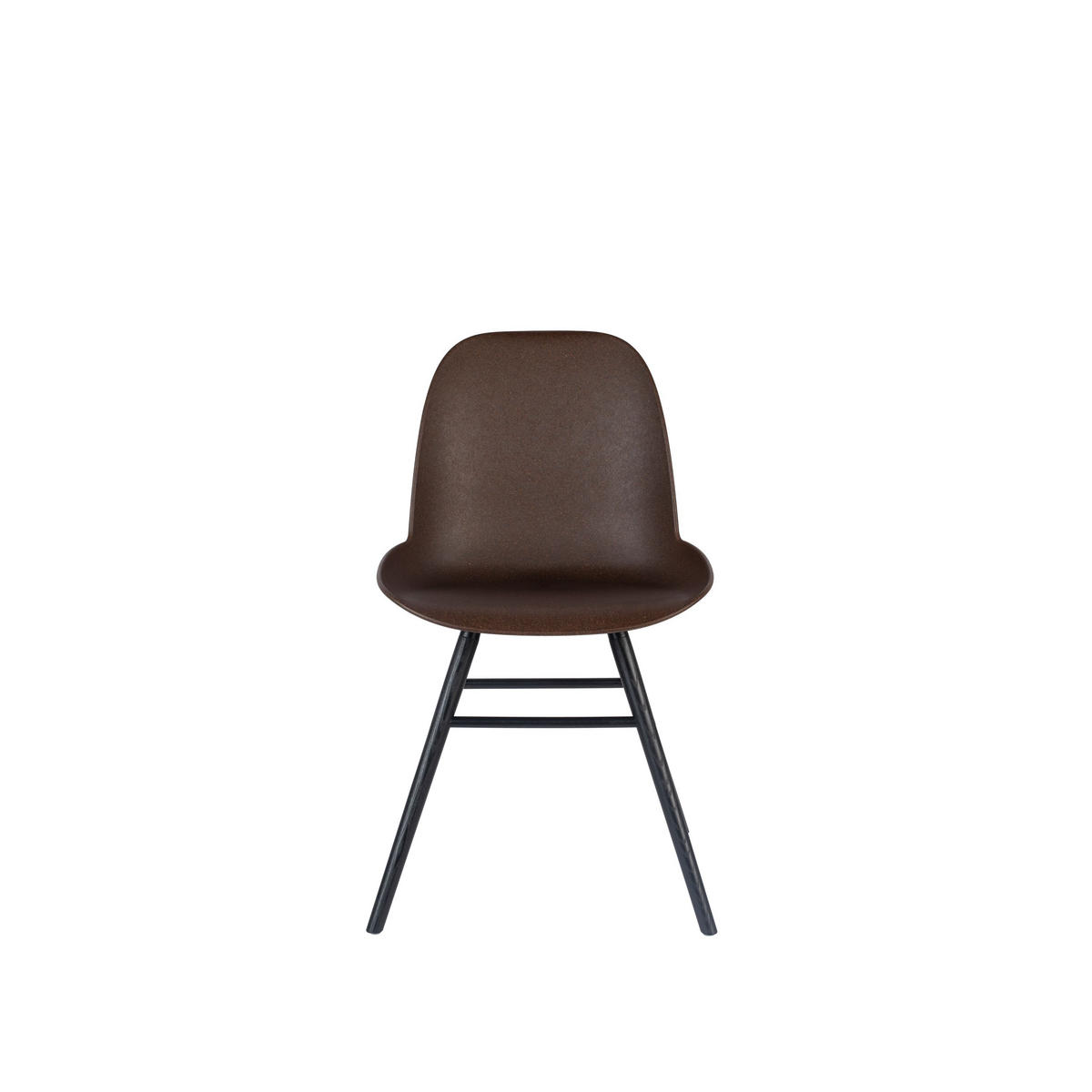 ESSZIMMERSTUHL Albert Kuip Kaffee/ Braun - 2 er Set - Braun, Naturmaterialien (55/81.5/49cm) - Zuiver