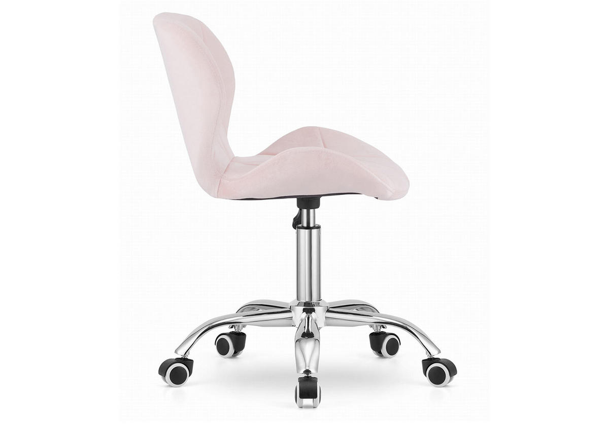 BÜROSTUHL Avola, hellrosa - Pink, Textil (47.5/86.5/55.5cm)