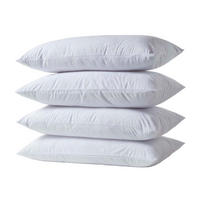 KISSENSCHONER Frottee wasserdicht 40/80 cm, 4er-Set mit Reißverschluss - Weiß, Textil (40/80cm) - Homescapes