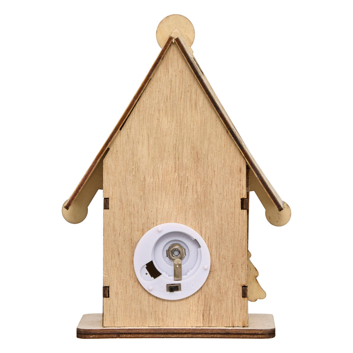 LED-LATERNE Lebkuchenhaus 15 cm - Multicolor, Holzwerkstoff (5.5/15/11cm) - Fééric Lights and Christmas