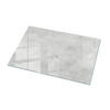 TISCHPLATTE 100x70 cm Betonoptik mit Rissen - Hellgrau/Weiß, Glas (100/70/0.4cm) - TULUP