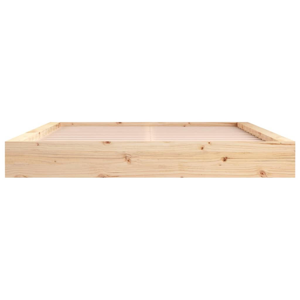 MASSIVHOLZBETT 120x200 cm - Braun, Holz - furnicato