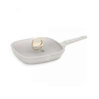 GRILLPFANNE Grau 48/28/4.1 cm BH8067 - Grau, Metall (28cm) - Berlinger Haus
