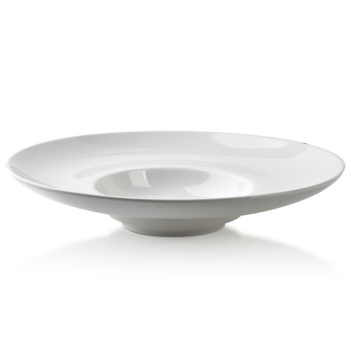 NUDELTELLER Basic Weiß 27/27/5 cm Keramik - Weiß, Keramik (27cm) - Mondex