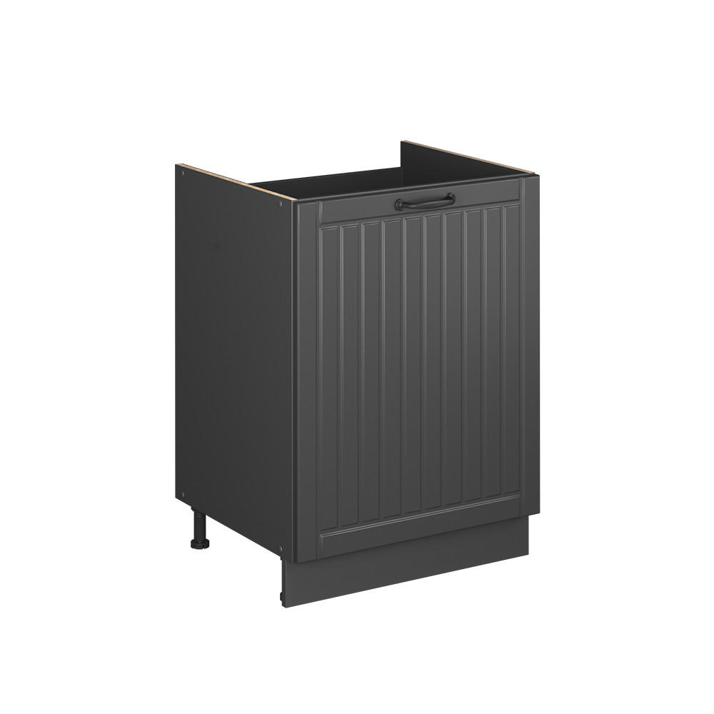 DISKBÄNKSSKÅP Fame-Line, Mörkgrå/antracit, 60 cm Mörkgrå, Antracit 82/60/51.6 cm