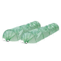 FOLIENTUNNEL - Grün, Kunststoff (55/35/300cm) - ECD-Germany