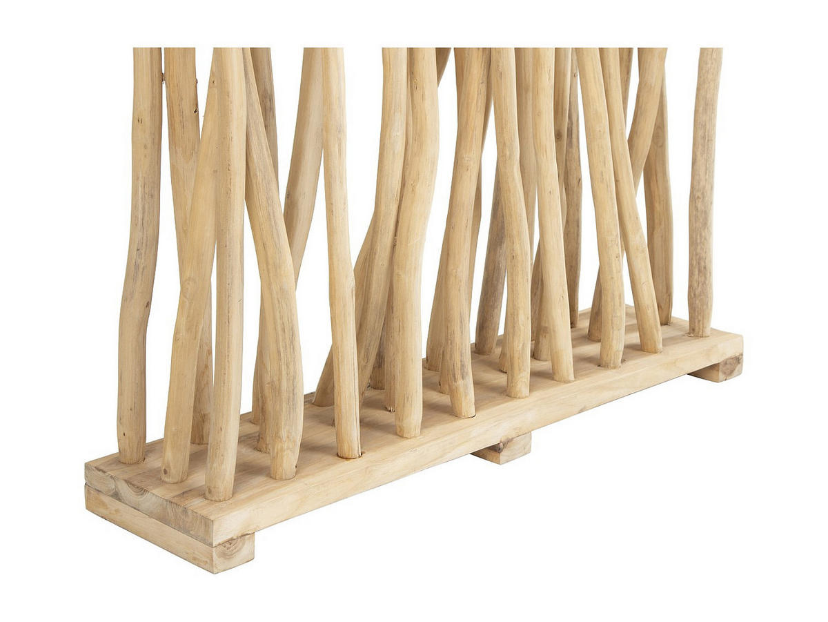 PARAVENT - 100 cm x 25 cm - Holz, Platte - Naturfarben Hell - GAYANA - Naturfarben, Holz (100/180/25cm) - Vente-Unique