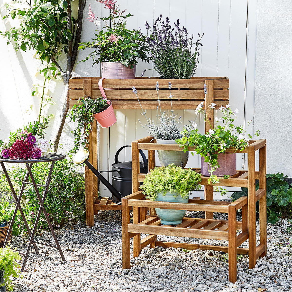 PFLANZKASTEN New Gardening - Braun, Holz (25/90/85cm) - BUTLERS