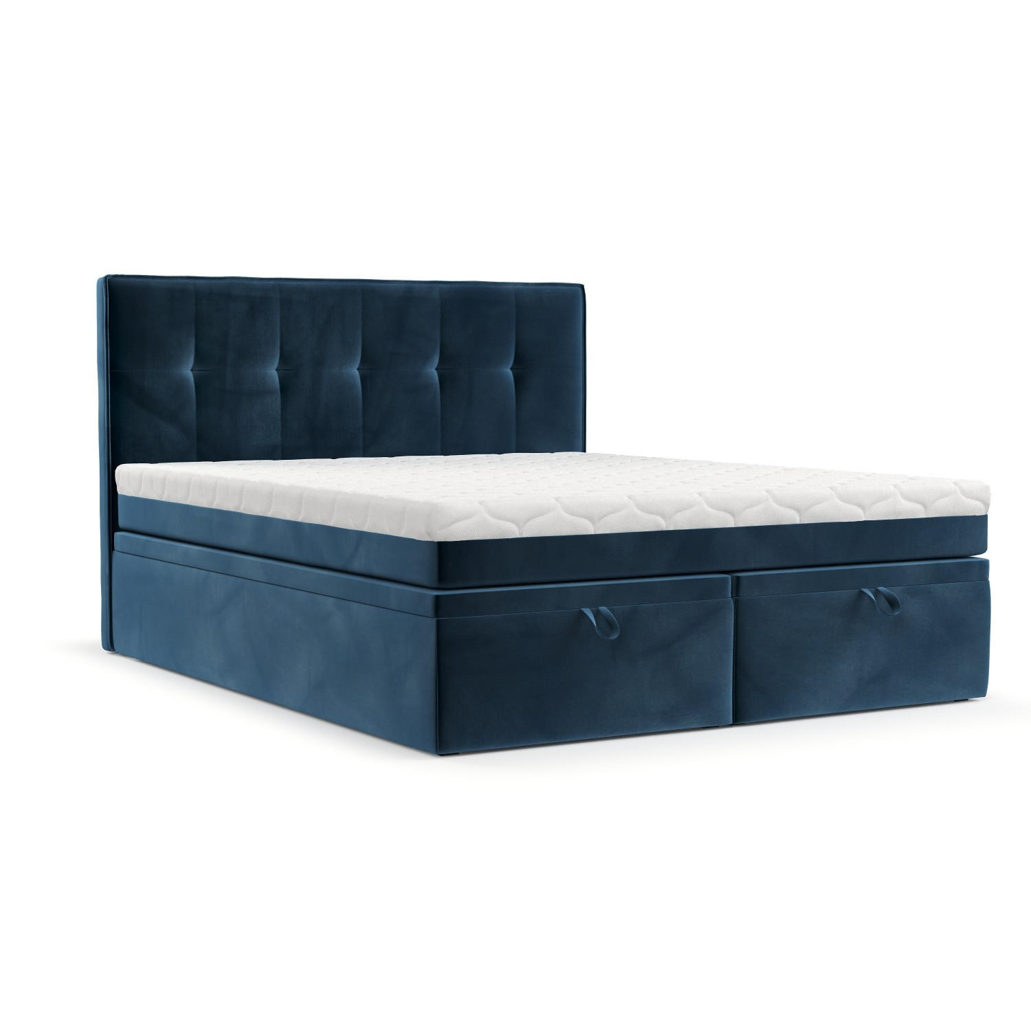 AltaBeds POSTEL BOXSPRING ARIVO 200/200 Tmavě modrá