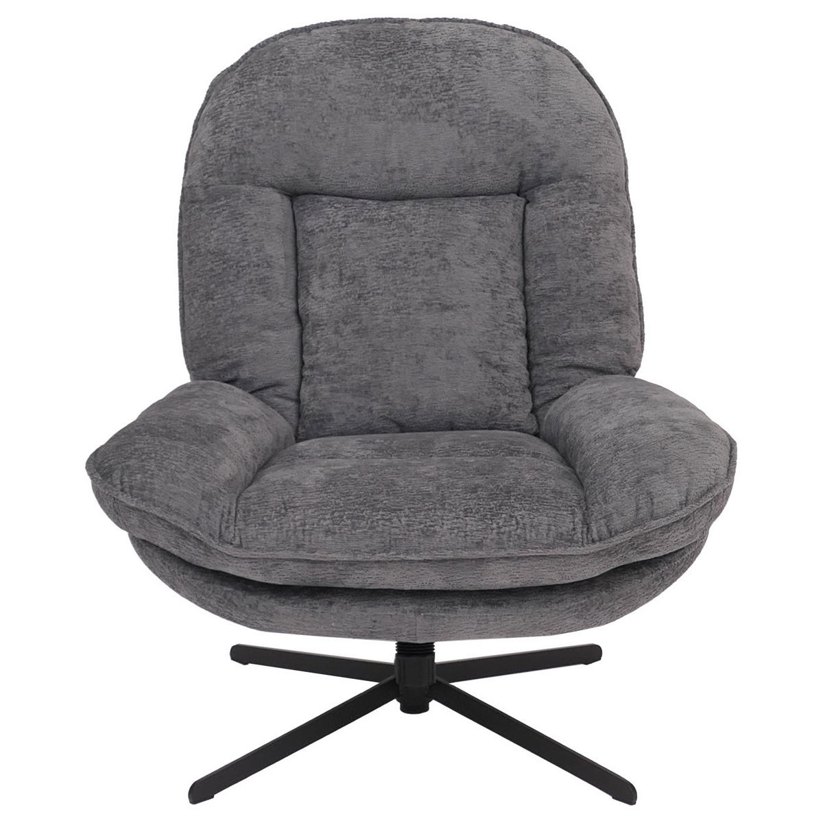 RELAXSESSEL Grau - Grau, Textil (80/96/90cm) - MCW