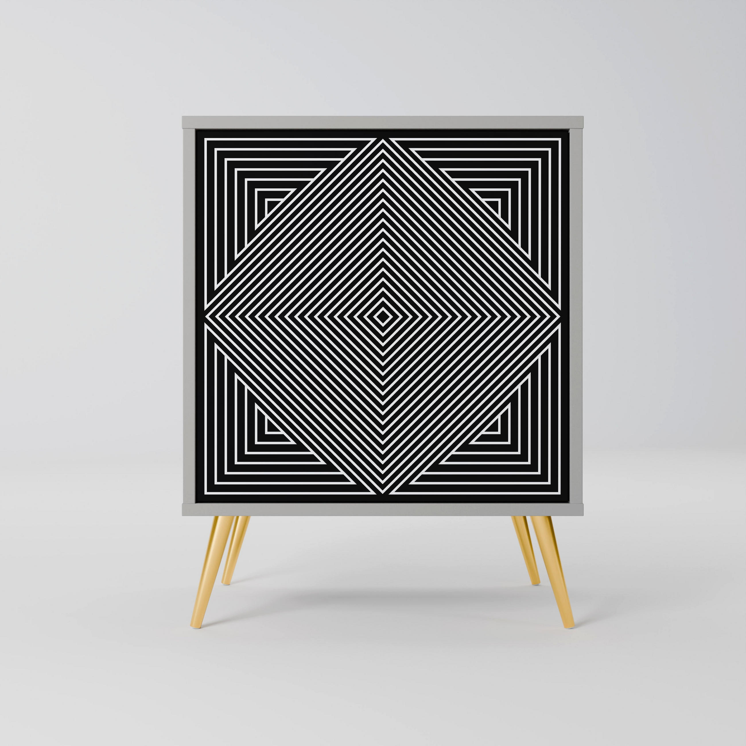 SpaceRebels Sideboard Grau 57.5x75.5x42 cm