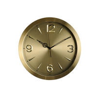 WANDUHR Paolo 40x40cm, Gold - Goldfarben, Metall (40/4/40cm) - home&you