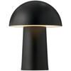 TISCHLEUCHTE Faye Portable - Schwarz, Metall (8.65/8.65/21cm) - Design for the people
