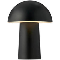 TISCHLEUCHTE Faye Portable - Schwarz, Metall (8.65/8.65/21cm) - Design for the people