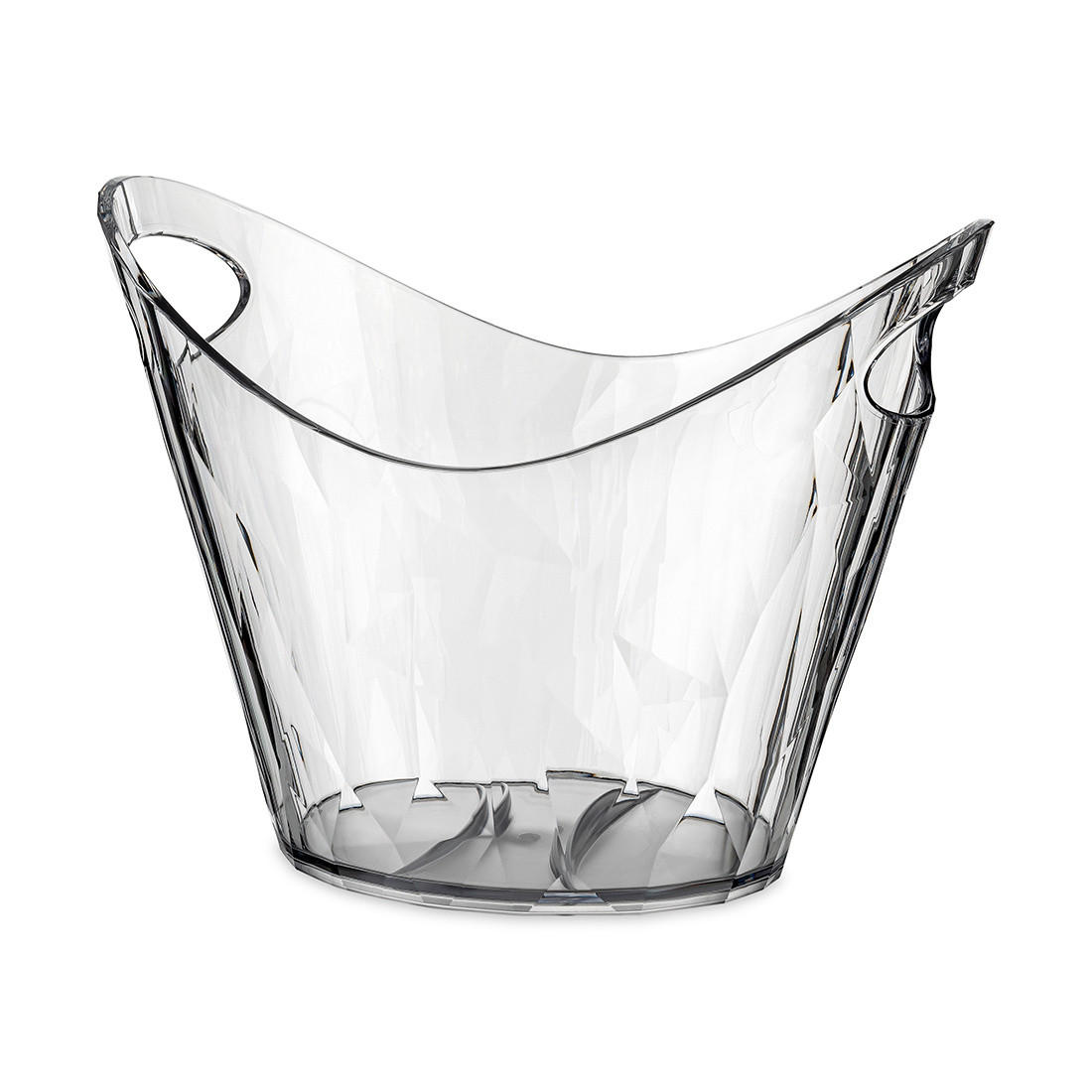 EISKÜBEL Superglas Club Bucket 6 l - Transparent, Kunststoff (35/26cm)