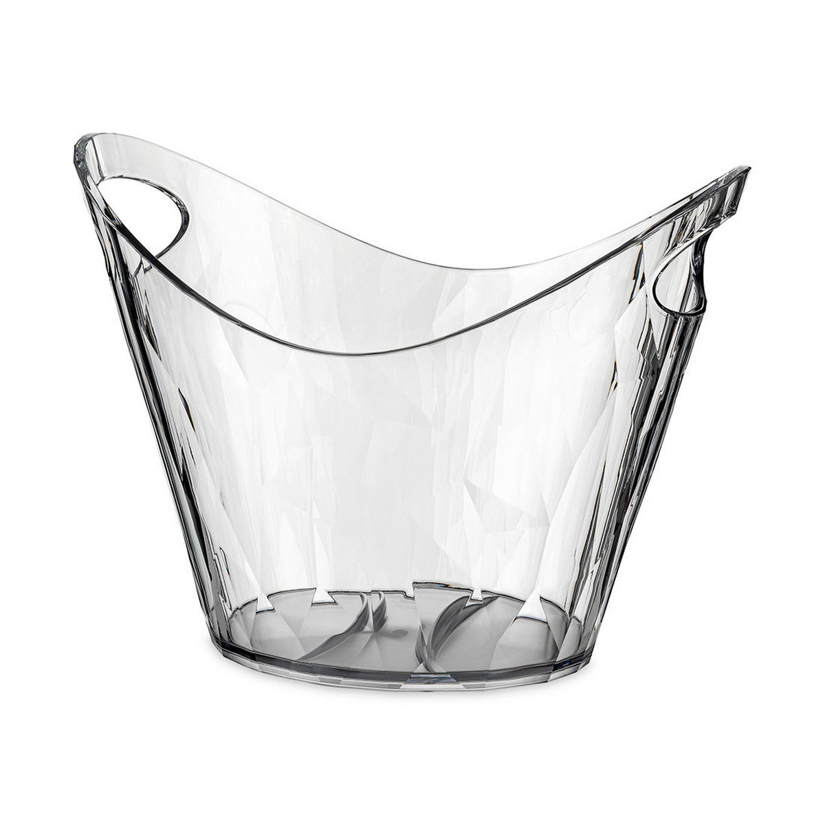 EISKÜBEL Superglas Club Bucket 6 l - Transparent, Kunststoff (35/26cm)