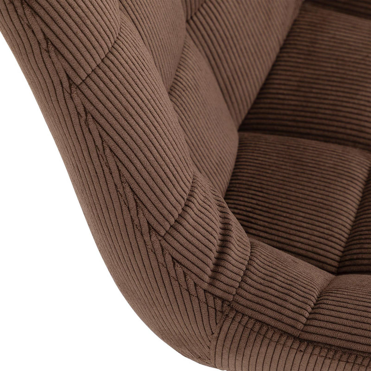 BÜROSTUHL VASILO braun - Braun, Textil (54/80/61cm) - IDIMEX