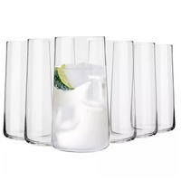 LONGDRINKGLÄSER, 6er-Set, 550 ml - Transparent, Glas (0.55L) - Krosno Glass