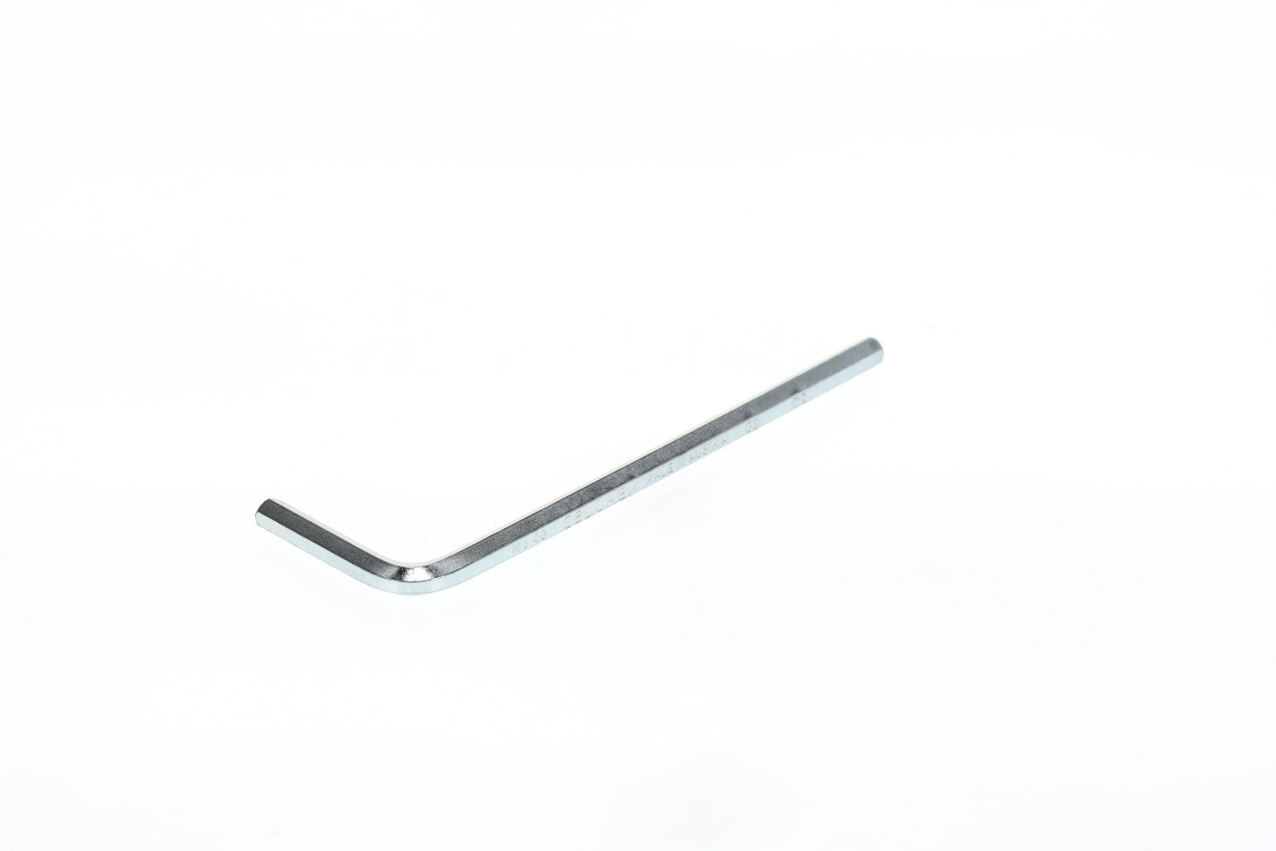 42 3 WINKELSCHRAUBENDREHER, INNEN-6-KANT 3 MM - Multicolor, Kunststoff/Metall (4/11cm) - Gedore