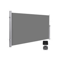 SEITENMARKISE - Hellgrau, Textil (180/10cm) - Hansiro