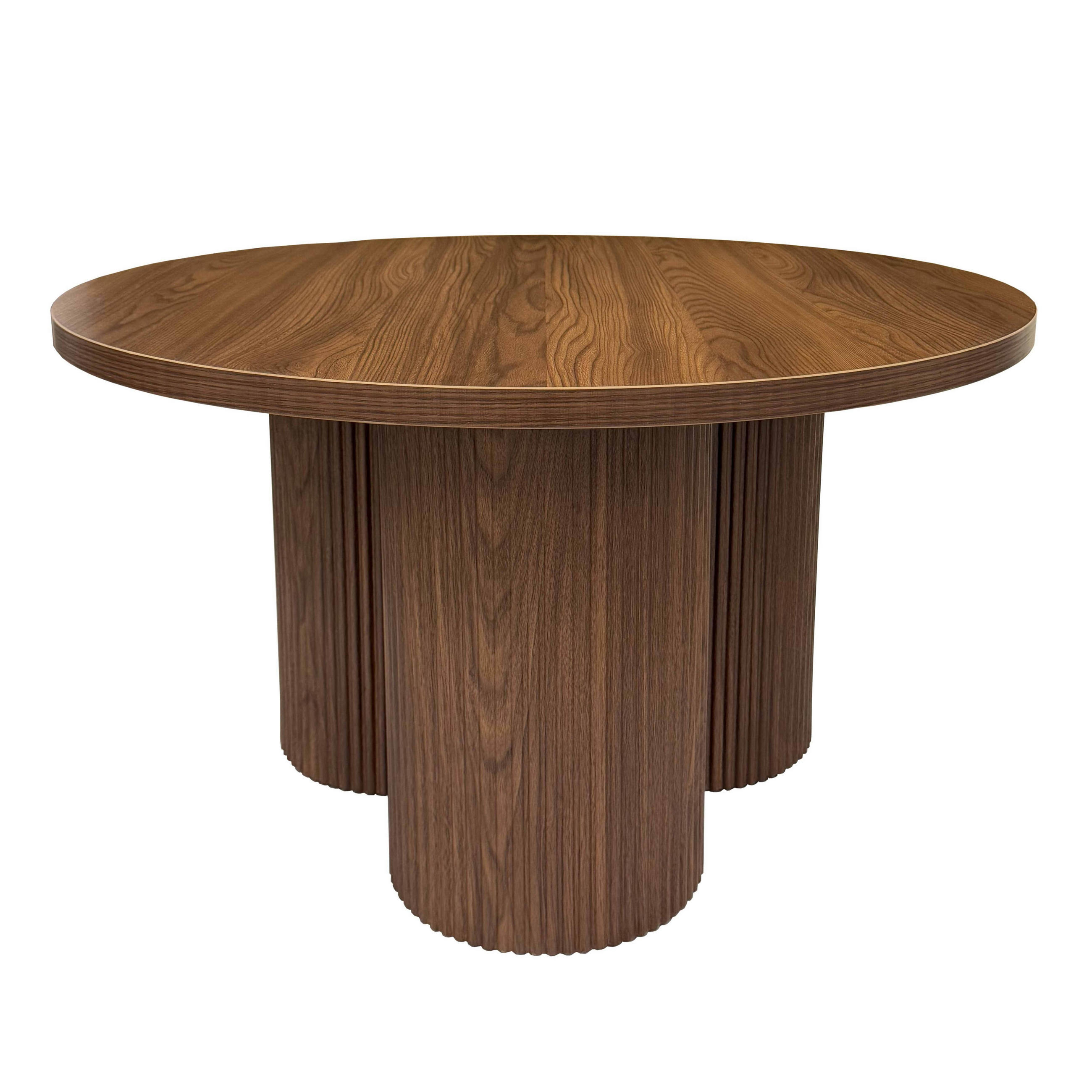 COUCHTISCH, helles Holzeffekt - Beige, Holz (80/80/45cm) - Oviala