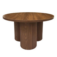 COUCHTISCH, helles Holzeffekt - Beige, Holz (80/80/45cm) - Oviala