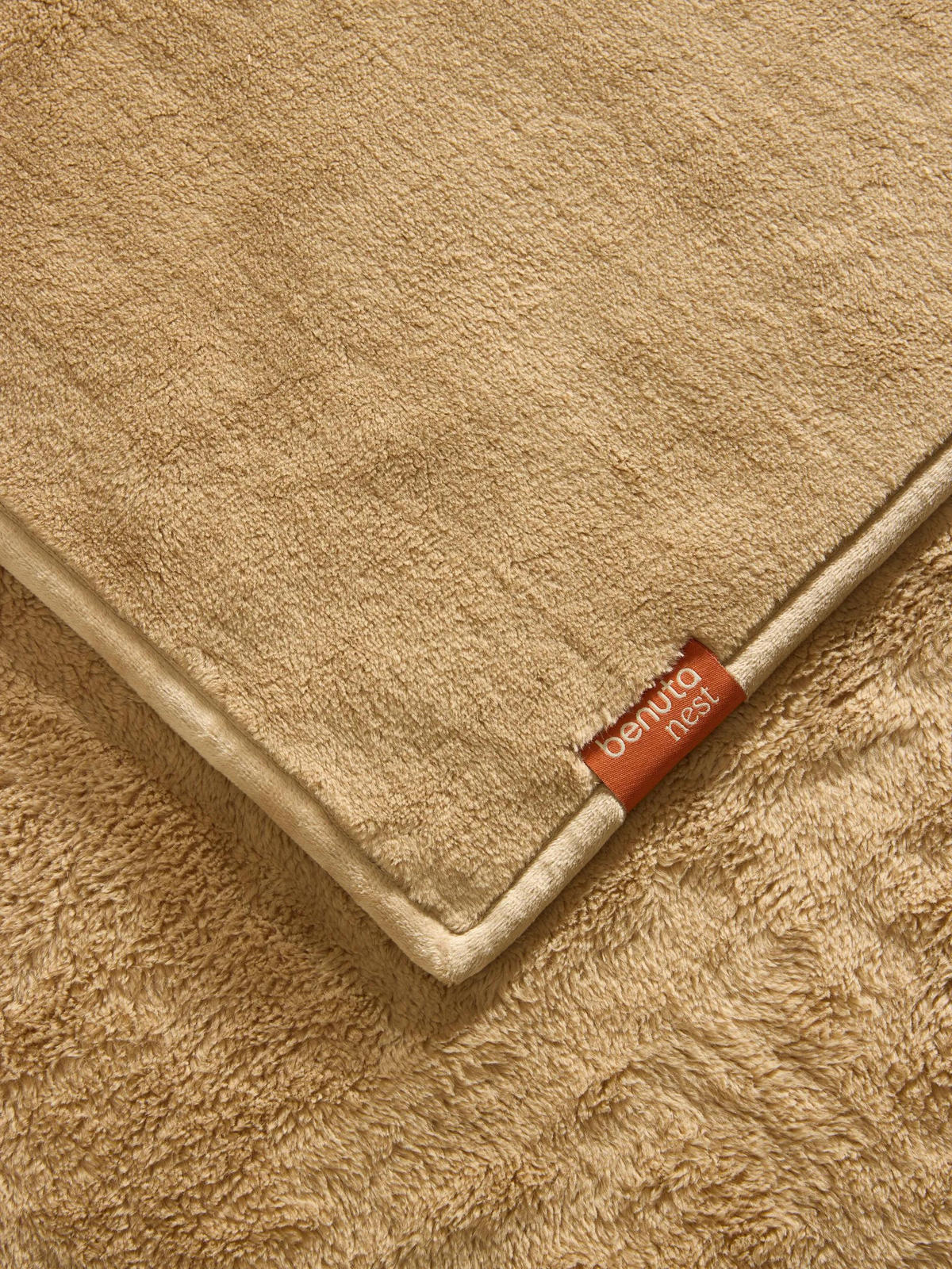 DECKE Cosi Beige 200/220 cm - Beige, Textil (200/220cm) - benuta