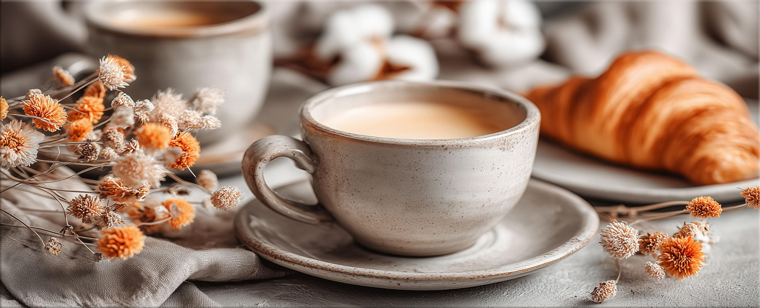 GLASBILD 125x50 cm Bild Küche Kaffee - Beige, Glas (125/50cm) - artissimo