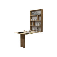 WANDKLAPPTISCH Abi - Eichefarben, Holzwerkstoff (85/203/19cm) - MIRJAN24