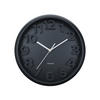 WANDUHR Elevated Ø33,5 cm - Schwarz, Kunststoff (33/5/33cm) - Karlsson