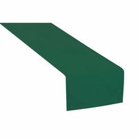 TISCHLÄUFER IN LEINENOPTIK DOVE Blickdicht - Dunkelgrün, Textil (150/50/0.5cm) - Tom Tailor