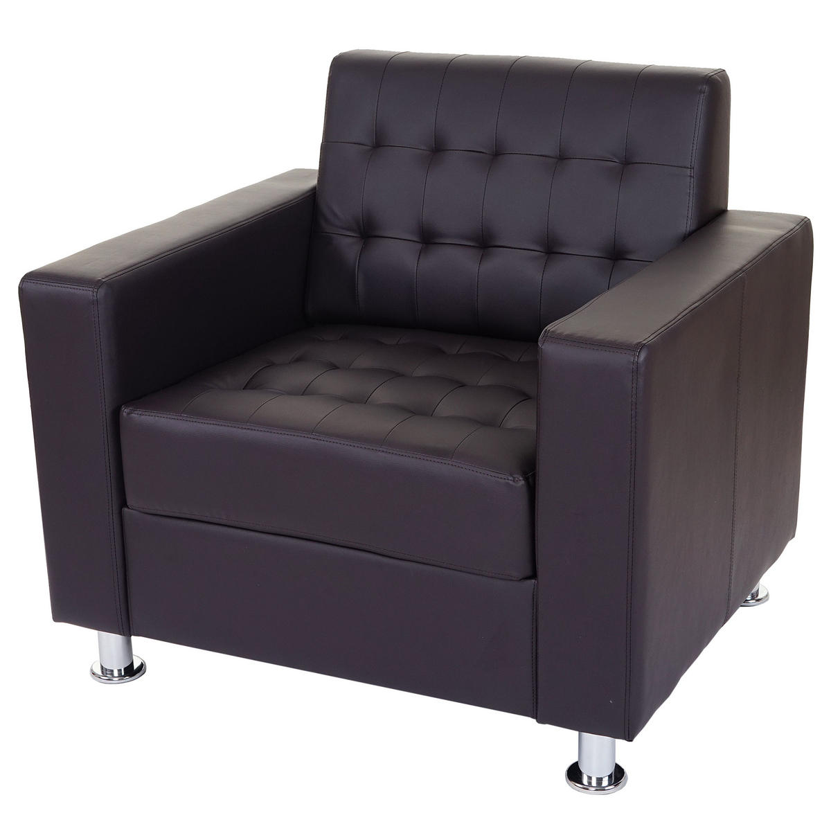 SOFAGARNITUR Dunkelbraun - Dunkelbraun, Textil (89/82/75cm) - MCW