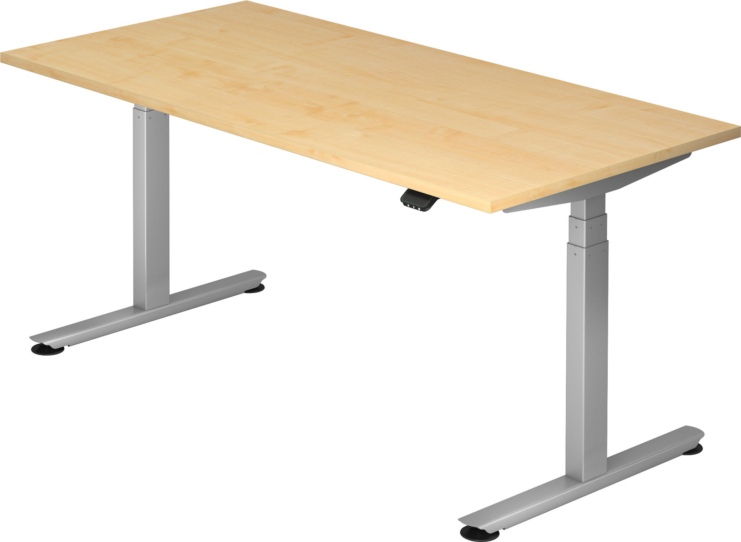 SCHREIBTISCH elektrisch Bluetooth & App XDLB 80/160/74 cm in Ahornfarben - Ahornfarben, Holzwerkstoff (80/160/74cm) - bümö