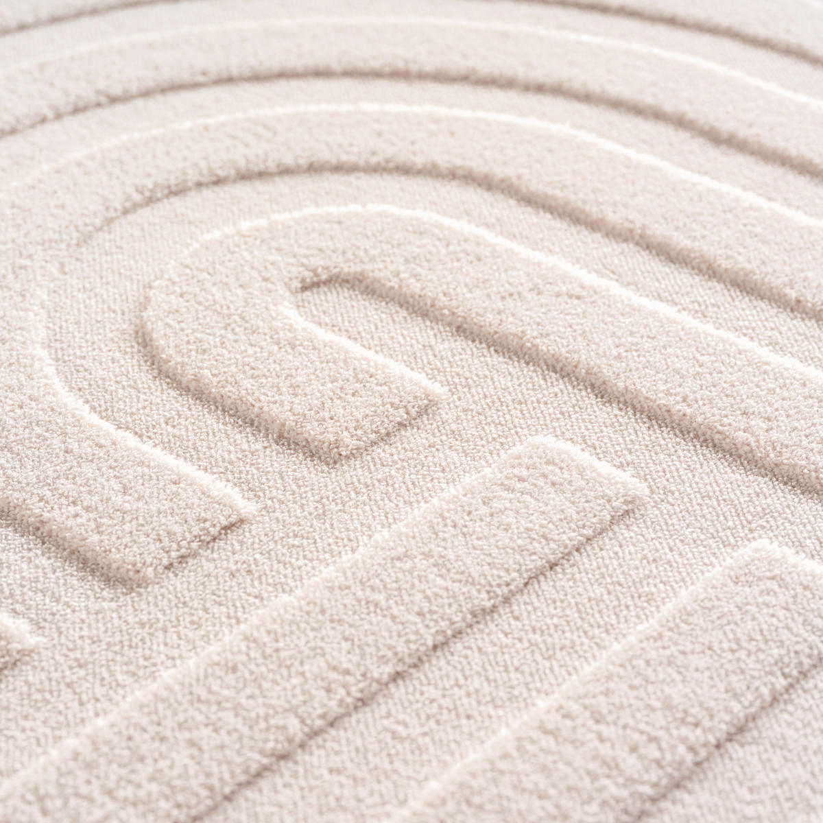 TEPPICH Waschbar Bohemian Modern Schlafzimmer Strapazierfähig Creme 140x200 cm OEKO-TEX – LAVAREDO - Beige, Textil (140/200cm) - KADIMA DESIGN