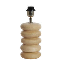 LAMPENFUSS Budongo Braun 12/12/21 cm - Braun, Holz (12/12/21cm) - Light & Living