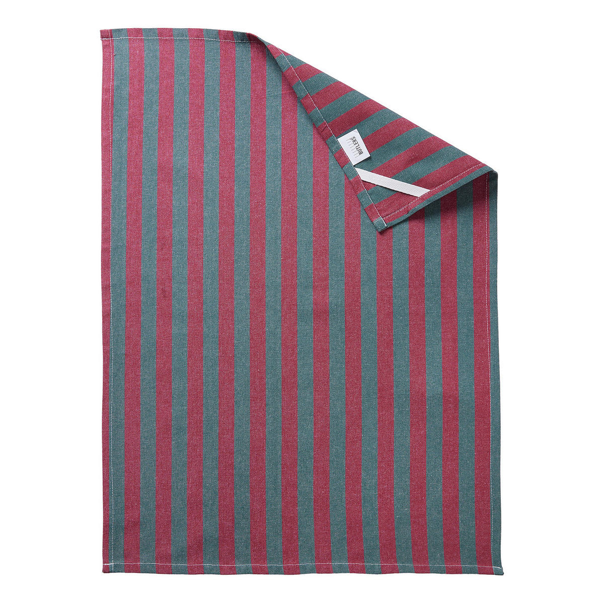 KÜCHENTUCH (2er-Set) Vegas Stripes - Rot, Textil (50/70cm) - Butlers