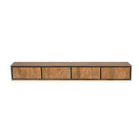 TV-MÖBEL RichWood Braun 35/240/30 cm - Braun, Holz (240/30/35cm) - Starfurn
