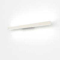 LED-WANDLEUCHTE - Weiß Hochglanz, Metall (60/3.1/7cm) - Lumicom
